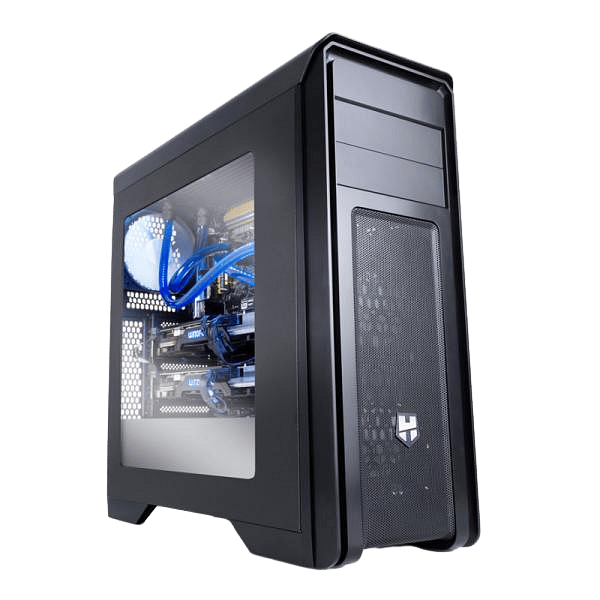 Nox Hummer ZX negra con ventana   Caja