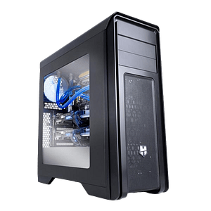 Nox Hummer ZX negra con ventana   Caja