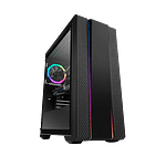 Nox Hummer Fusion RGB negra  Caja