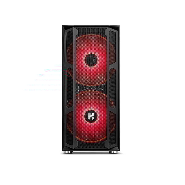 Nox Hummer Nova ARGB negra  Caja