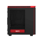 NZXT H440 negrorojo  Caja