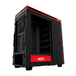 NZXT H440 negrorojo  Caja