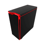 NZXT H440 negrorojo  Caja