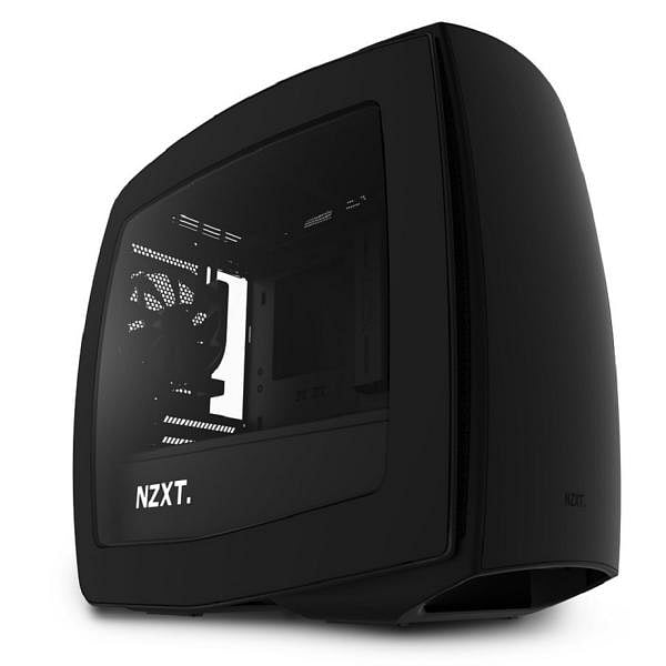NZXT Manta negra con ventana  Caja