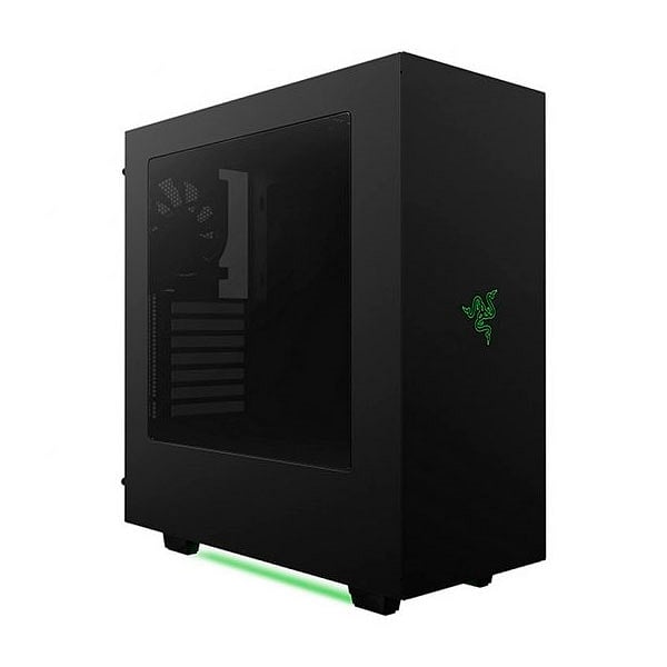 NZXT S340 Razer NegraVerde  Caja
