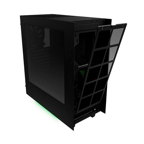 NZXT S340 Razer NegraVerde  Caja