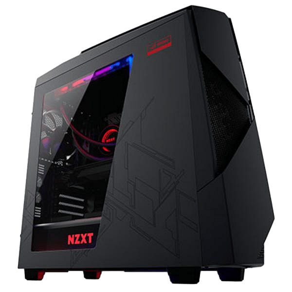 NZXT Noctis 450 ROG ATX Negro  Caja