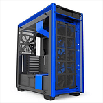 NZXT H700i con ventana negra  azul  Caja