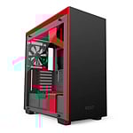 NZXT H700i con ventana negra  roja  Caja