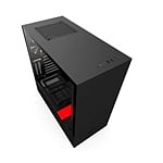 NZXT H500i con ventana negra  roja  Caja