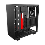 NZXT H500i con ventana negra  roja  Caja