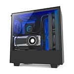 NZXT H500i con ventana negra  azul  Caja