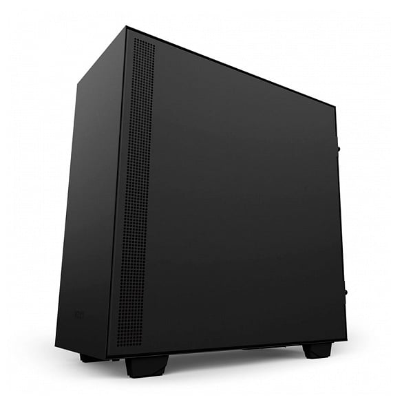 NZXT H500i con ventana negra  azul  Caja