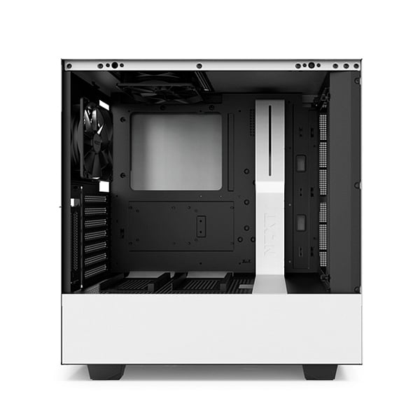 NZXT H500 con ventana blanca  Caja