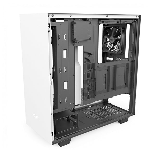 NZXT H500 con ventana blanca  Caja