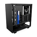 NZXT H500 con ventana negra  azul  Caja