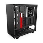 NZXT H500 con ventana negra  roja  Caja