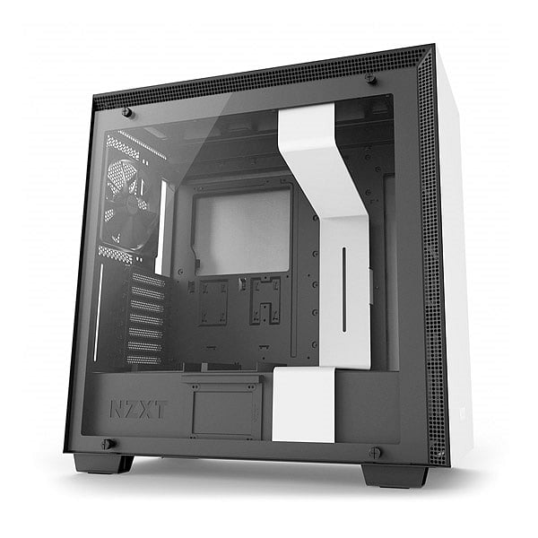 NZXT H700 con ventana blanca  negra  Caja