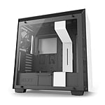NZXT H700 con ventana blanca  negra  Caja