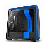 NZXT H700 con ventana negra  azul  Caja