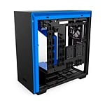 NZXT H700 con ventana negra  azul  Caja
