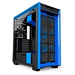 NZXT H700 con ventana negra  azul  Caja