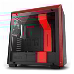 NZXT H700 con ventana negra  roja  Caja