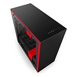 NZXT H700 con ventana negra  roja  Caja