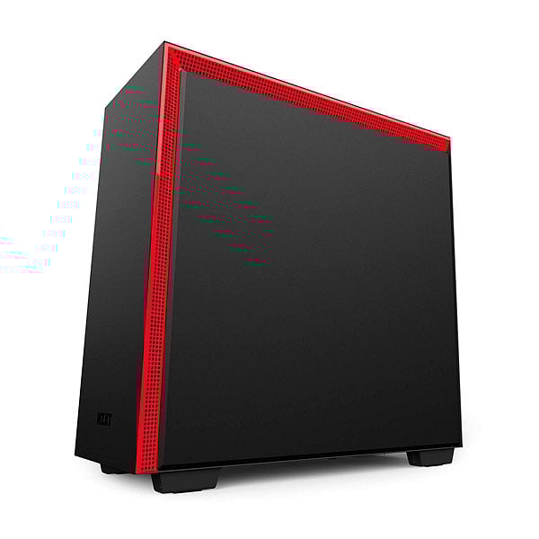 NZXT H700 con ventana negra  roja  Caja