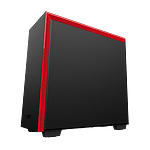 NZXT H700 con ventana negra  roja  Caja