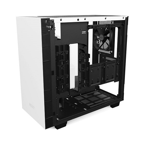 NZXT H400 con ventana blanca  negra  Caja