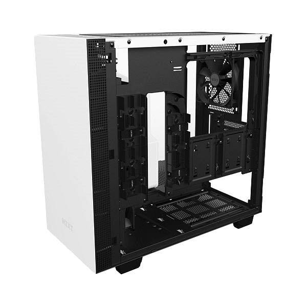 NZXT H400 con ventana blanca  negra  Caja
