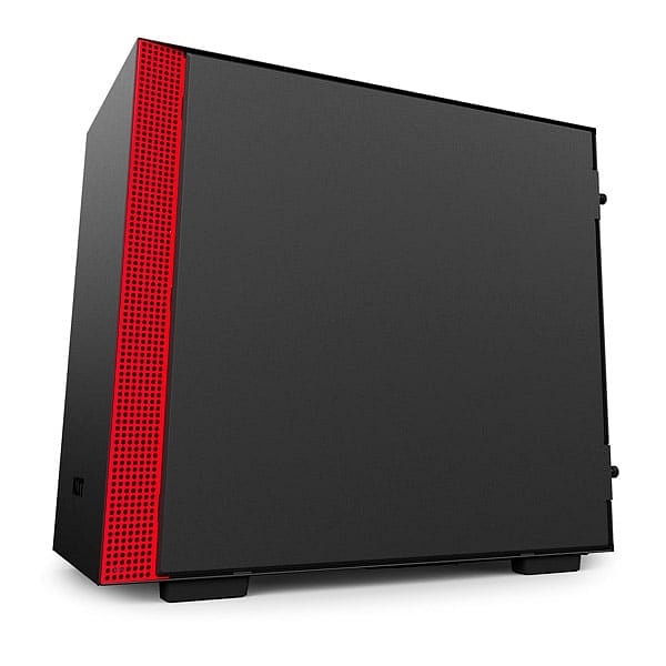 NZXT H200i con ventana negra  rojo  Caja