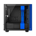 NZXT H400i con ventana negra  azul  Caja