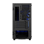 NZXT H400i con ventana negra  azul  Caja