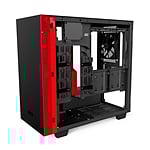 NZXT H400i con ventana negra  roja  Caja