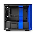 NZXT H200i con ventana negra  azul  Caja