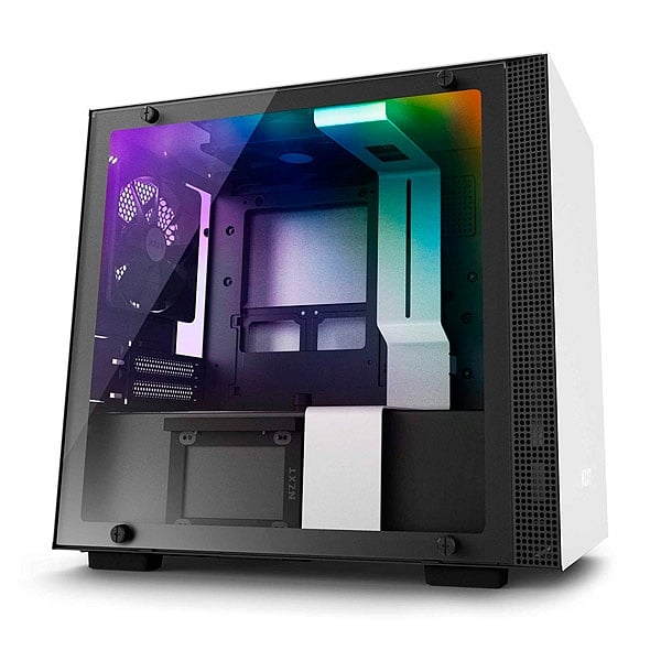 NZXT H200i con ventana negra  blanca  Caja