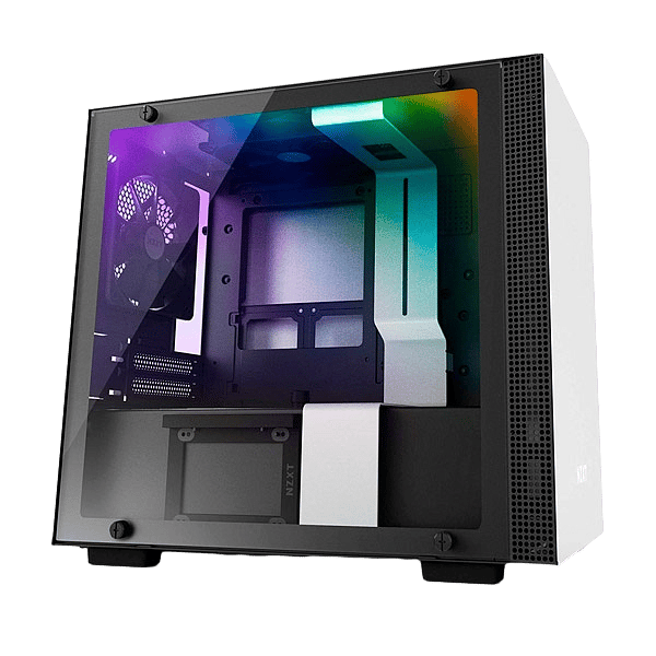 NZXT H200i con ventana negra  blanca  Caja