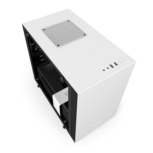 NZXT H200i con ventana negra  blanca  Caja