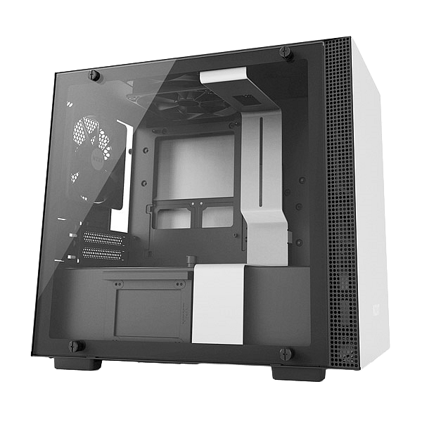 NZXT H200 con ventana negra  blanca  Caja