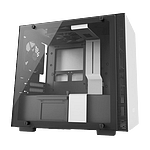 NZXT H200 con ventana negra  blanca  Caja