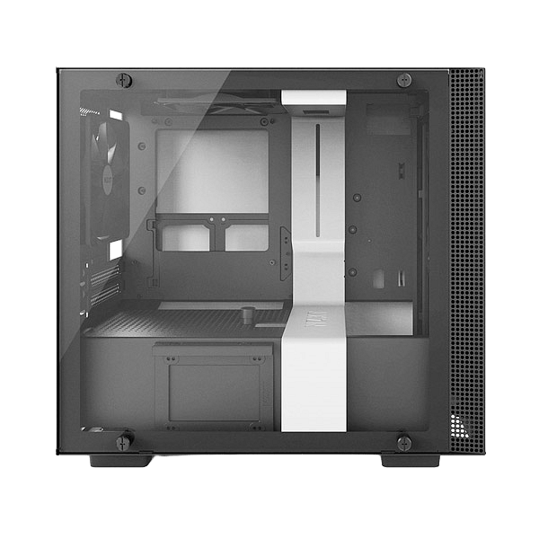 NZXT H200 con ventana negra  blanca  Caja