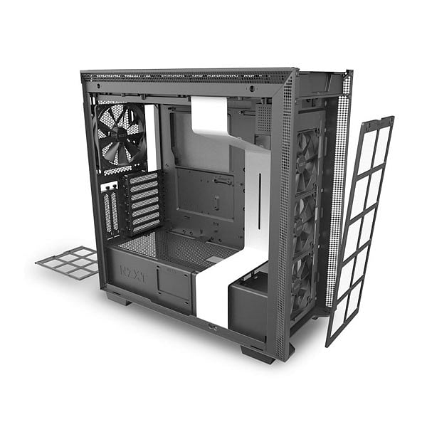 NZXT H710i EATX RGB Negra Blanca  Caja