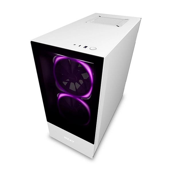 NZXT H510 Elite ATX RGB Negra Blanca  Caja