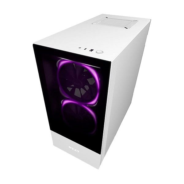 NZXT H510 Elite ATX RGB Negra Blanca  Caja