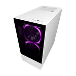 NZXT H510 Elite ATX RGB Negra Blanca  Caja