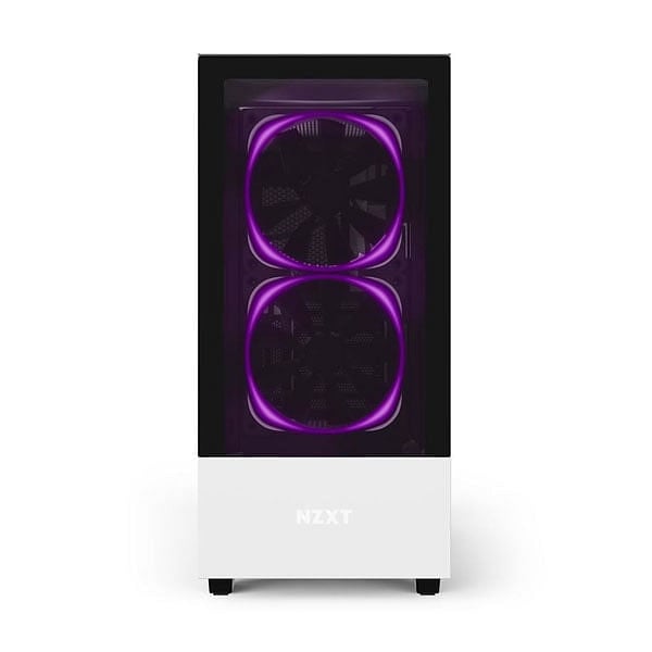 NZXT H510 Elite ATX RGB Negra Blanca  Caja