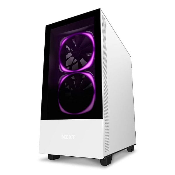 NZXT H510 Elite ATX RGB Negra Blanca  Caja
