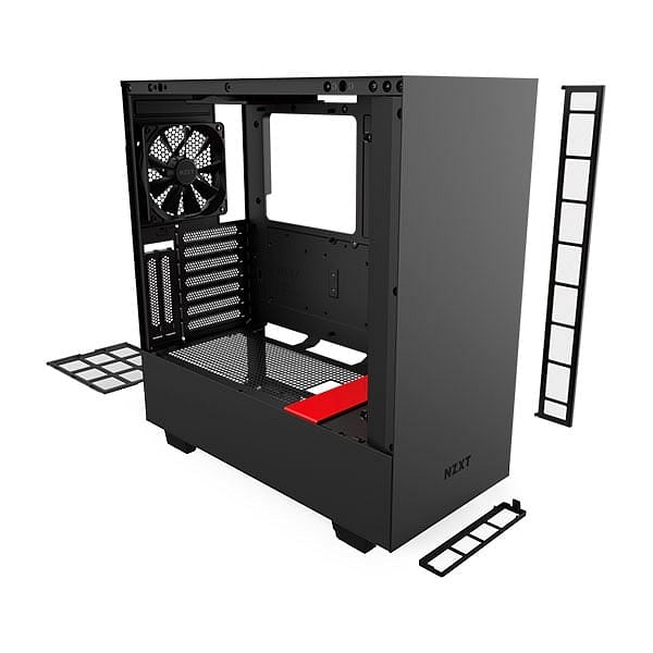NZXT H510i ATX RGB Negra Roja  Caja